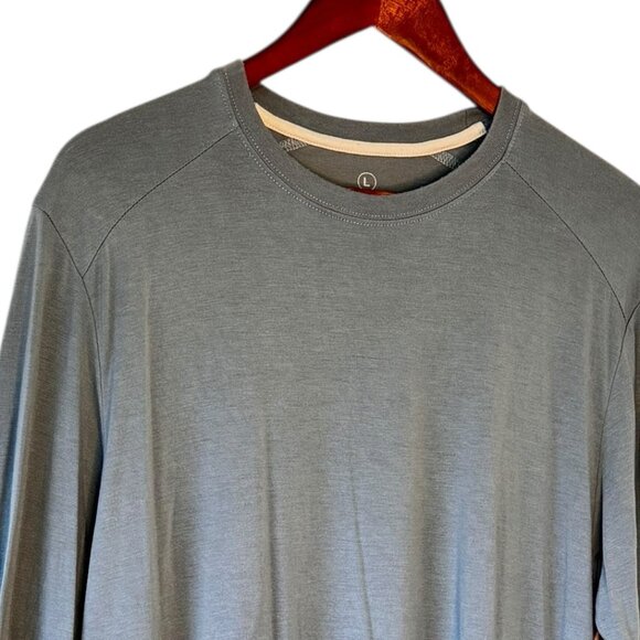 Men's Free Fly Performance Bamboo Tee Crew Neck Long Sleeve Men's Size Medium - Picture 2 of 7